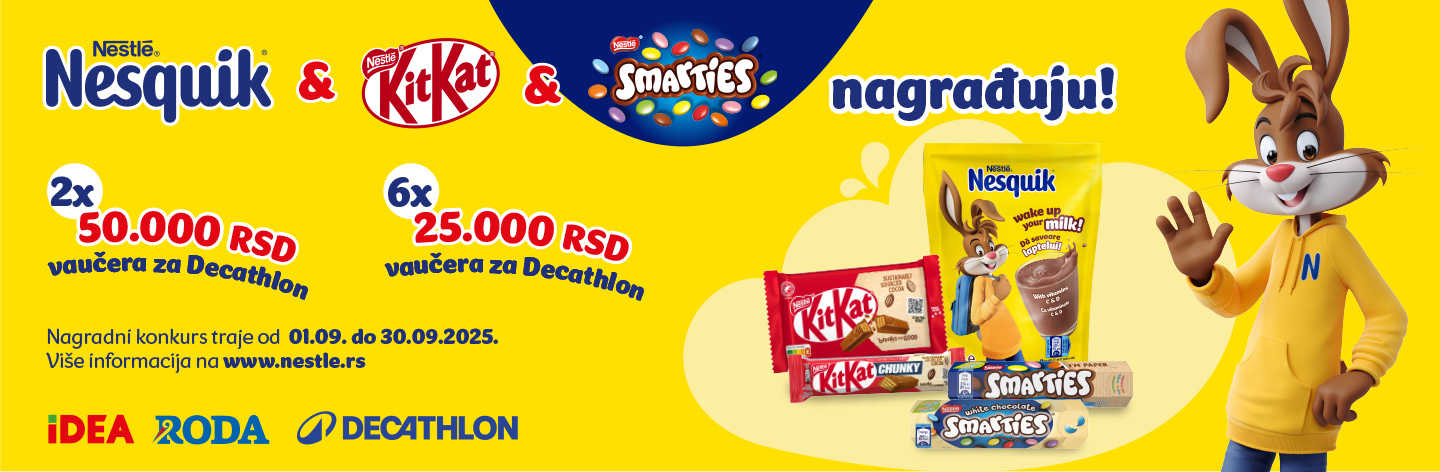 PRAVILA NAGRADNOG KONKURSA “Povratak u školu uz NESQUIK®, KITKAT® i SMARTIES®“