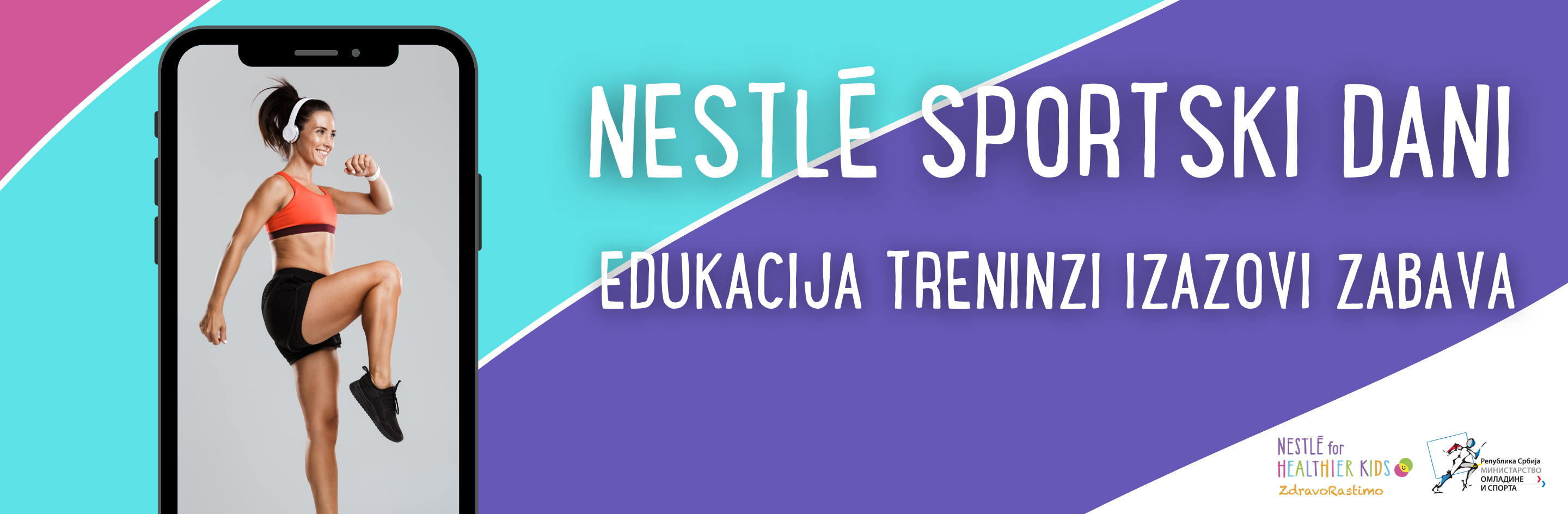 Nestle i Sara Jo sportski dani za decu i roditelje