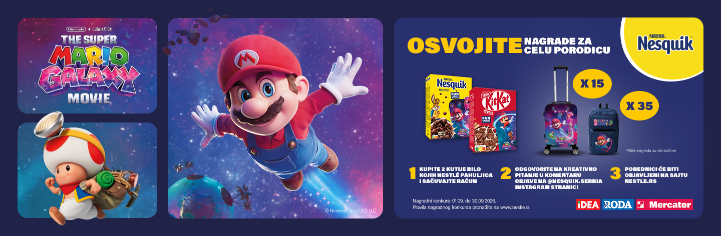 PRAVILA NAGRADNOG KONKURSA "Super Mario nagradni konkurs"