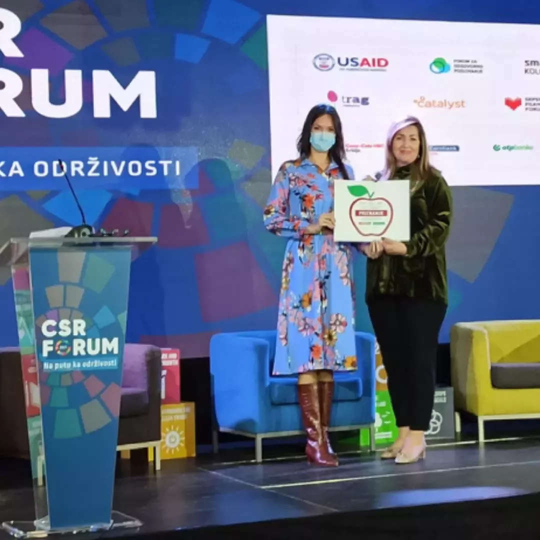 Dodela nagrada na CSR forumu