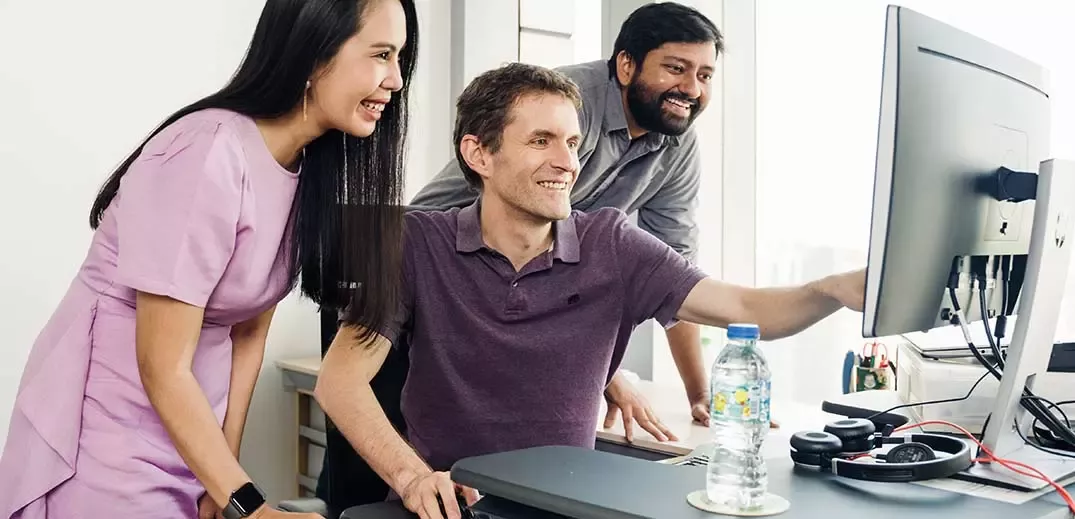 Finance colleagues